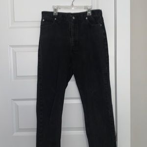 black jeans